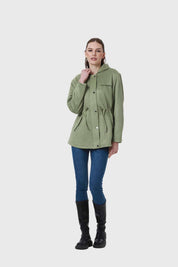Chaqueta Mujer Gamuza Verde