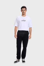 Pantalón Hombre Jogger Twill Negro