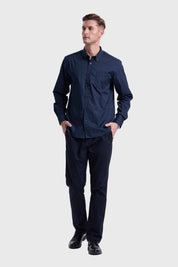 Camisa Hombre Fantasía Azul
