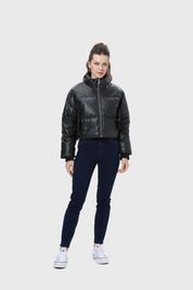Chaqueta Mujer Puffa E Negro