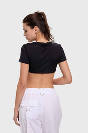Polera Mujer Cadenas Negro