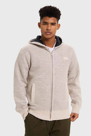 Sweater Hombre Hoodie Beige