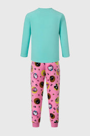 Pijama Niña Polar Hello Kitty Menta
