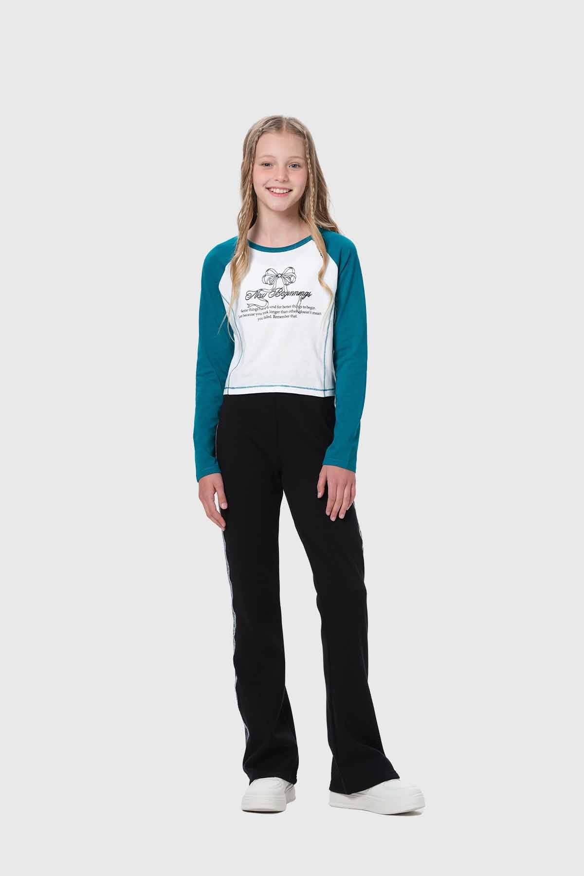 Polera Niña Verde