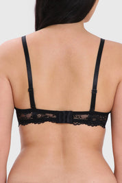 Sostén Mujer Cruce Delantero Raceback Negro
