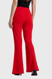 Pantalón Mujer Palazzo Rojo