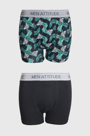Boxer Hombre Bipack Verde