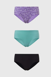 Calzón Mujer Tripack Pantaleta Lila