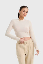 Polera Mujer Glitter Crudo