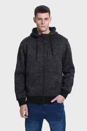 Polar Hombre Hoodie Negro
