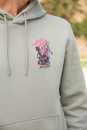 Polerón Hombre Hoodie Print Verde