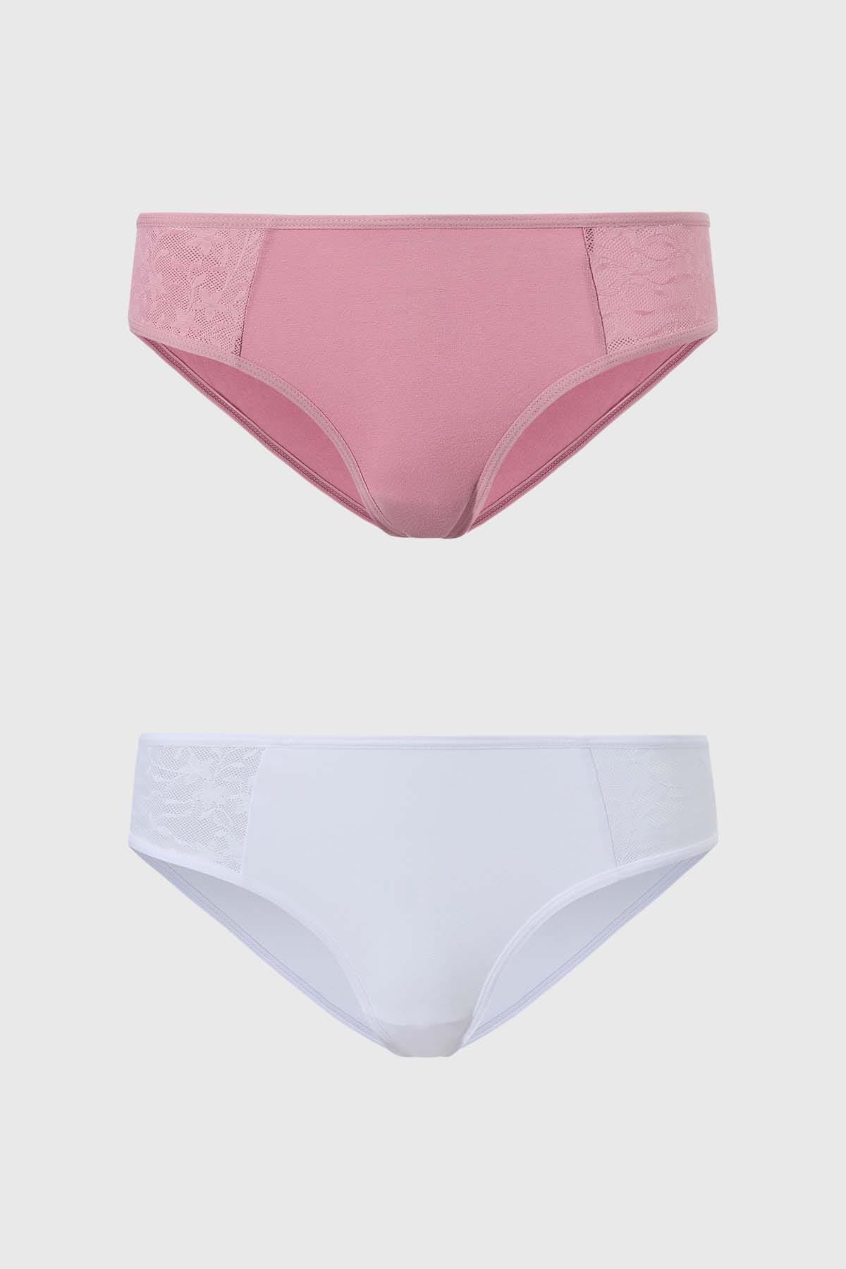 Calzón Mujer Bipack Pantaleta Rosa Viejo