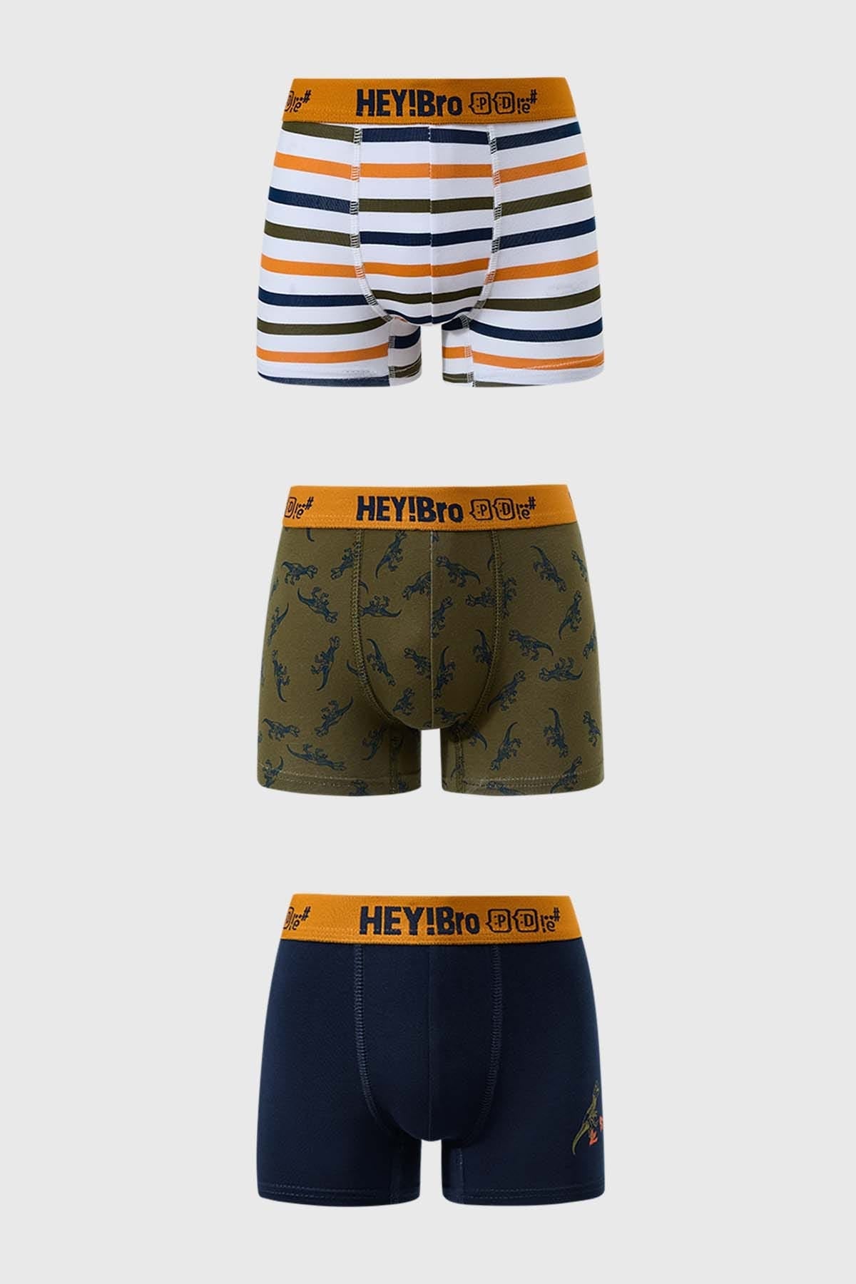 Boxer Niño Tripack Niño Verde