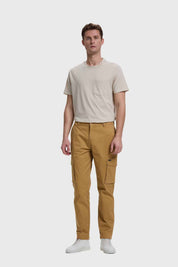 Pantalón Hombre Cargo Slim Fit Camel