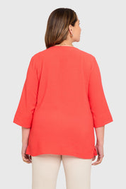 Blusa Mujer Coral