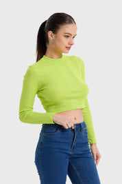 Sweater Mujer Aplicación Café