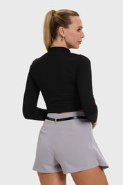 Polera Mujer Print Negro