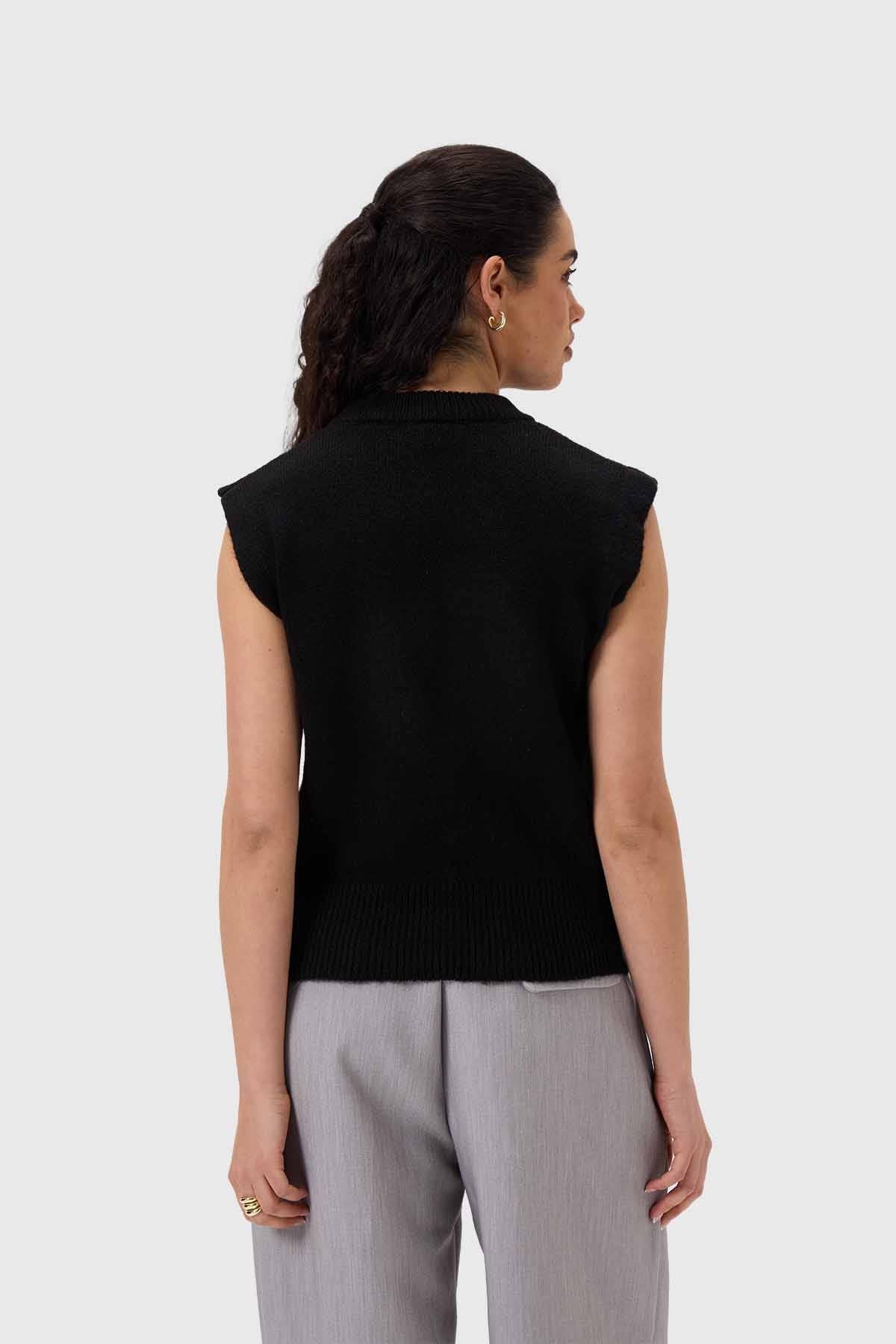 Sweater Mujer Negro