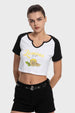 Polera Mujer Bicolor Negro