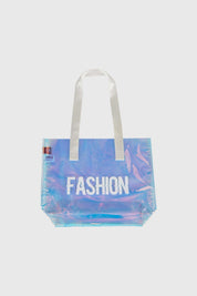 BOLSA HOME HOLOGRAFICA BLANCO