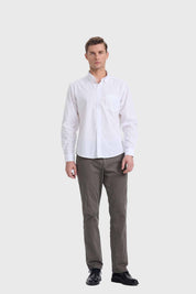 Camisa Hombre Repelente Al Agua Blanco
