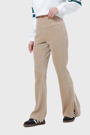 Pantalón Mujer Cotelón Nude