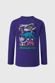 Polera Niño Print Azul