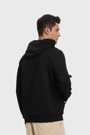Polerón Hombre Hoodie Básico Negro