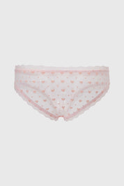 Calzón Mujer Pantaleta Encaje Palo Rosa