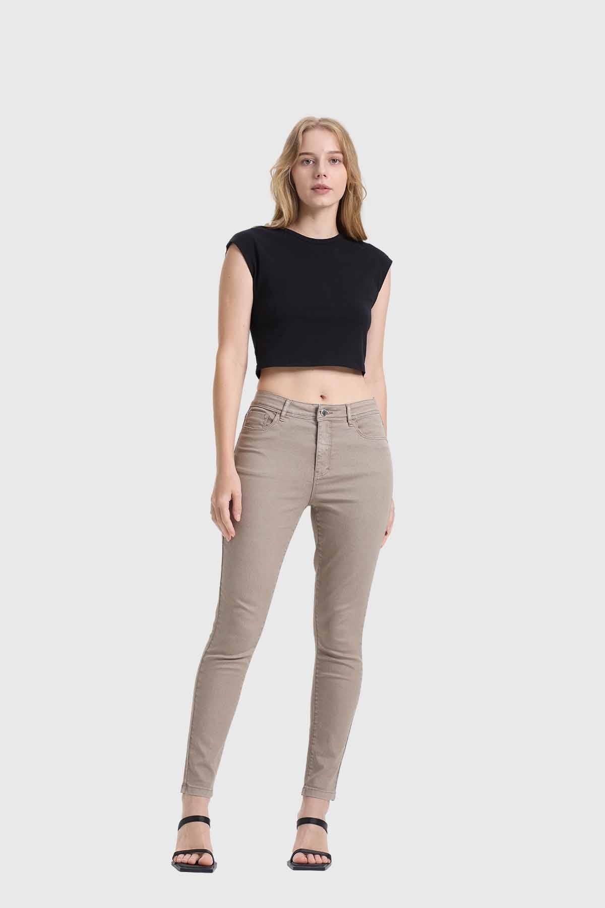Jeans Mujer Emilia Café