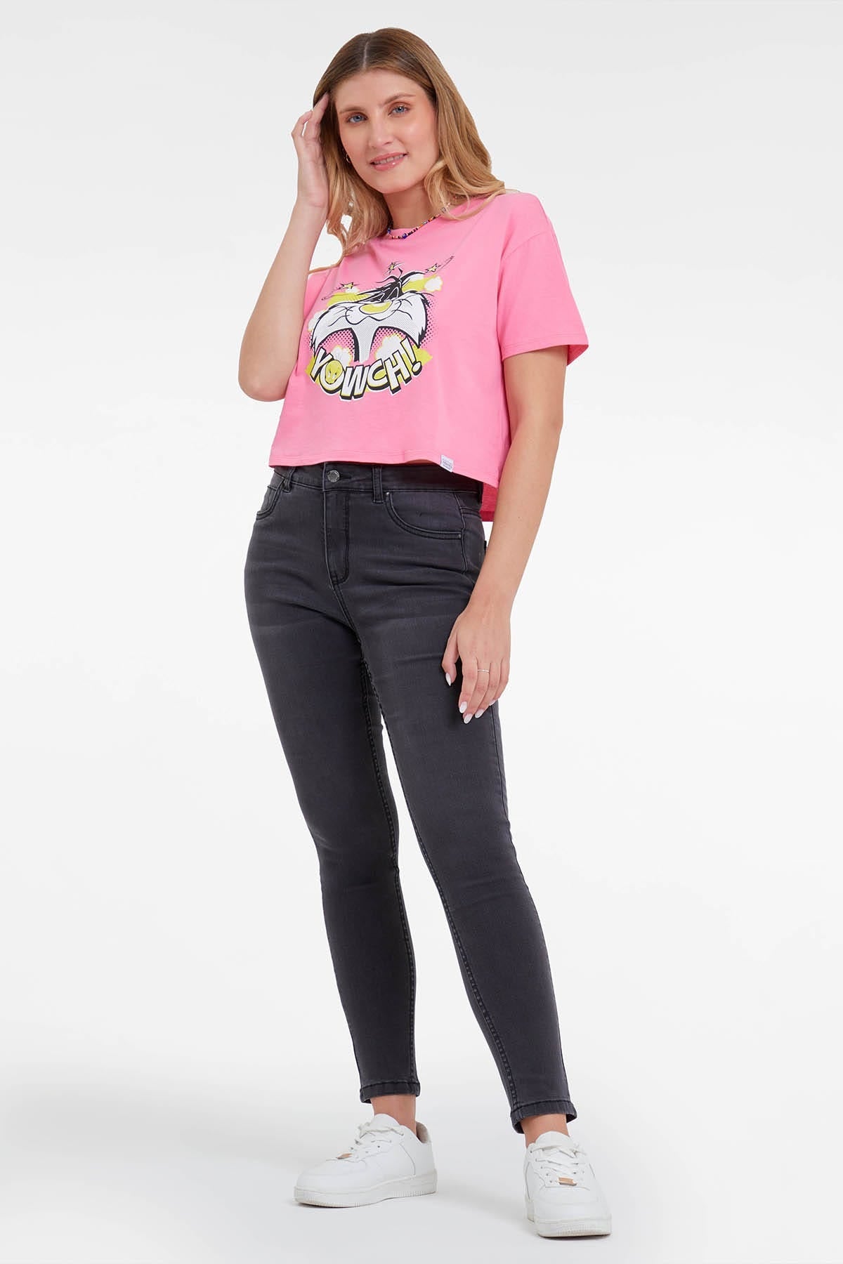 JEANS SUPER SKINNY ESTELA NEGRO FSP