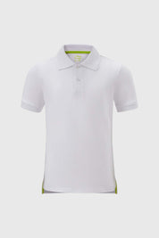 Polera Niño Piqué Básica Blanco