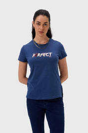 Polera Mujer Azul