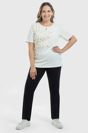 Pantalón Mujer Gabardina Negro