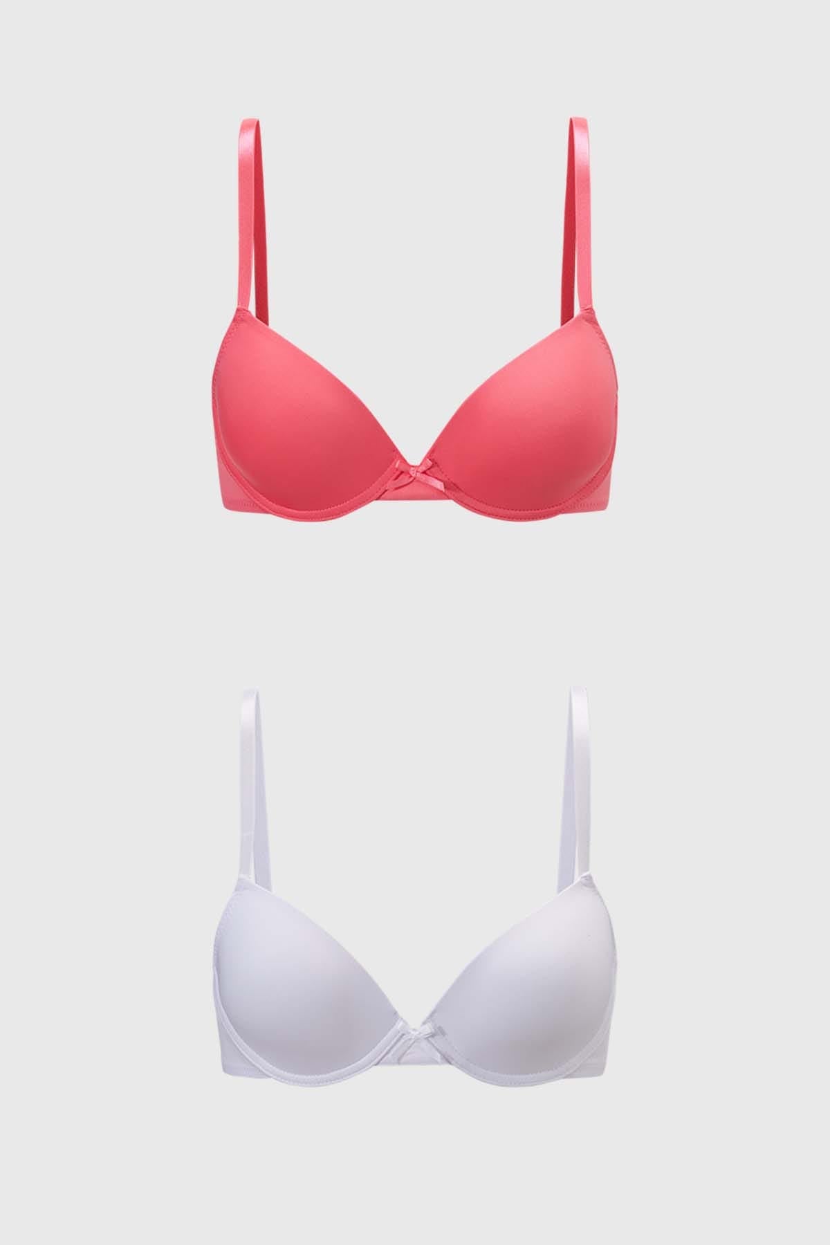 Sostén Mujer Bipack Básico Rosa