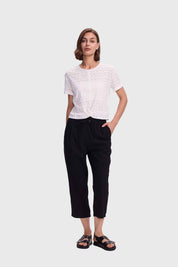 Pantalón Mujer Slim Tobillero Negro