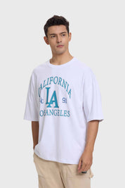 Polera Hombre College Blancoii
