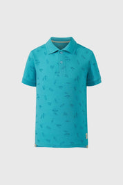 Polera Niño Piqué Print Calipso