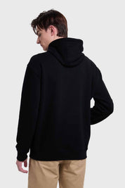 Polerón Hombre Hoodie Print Negro