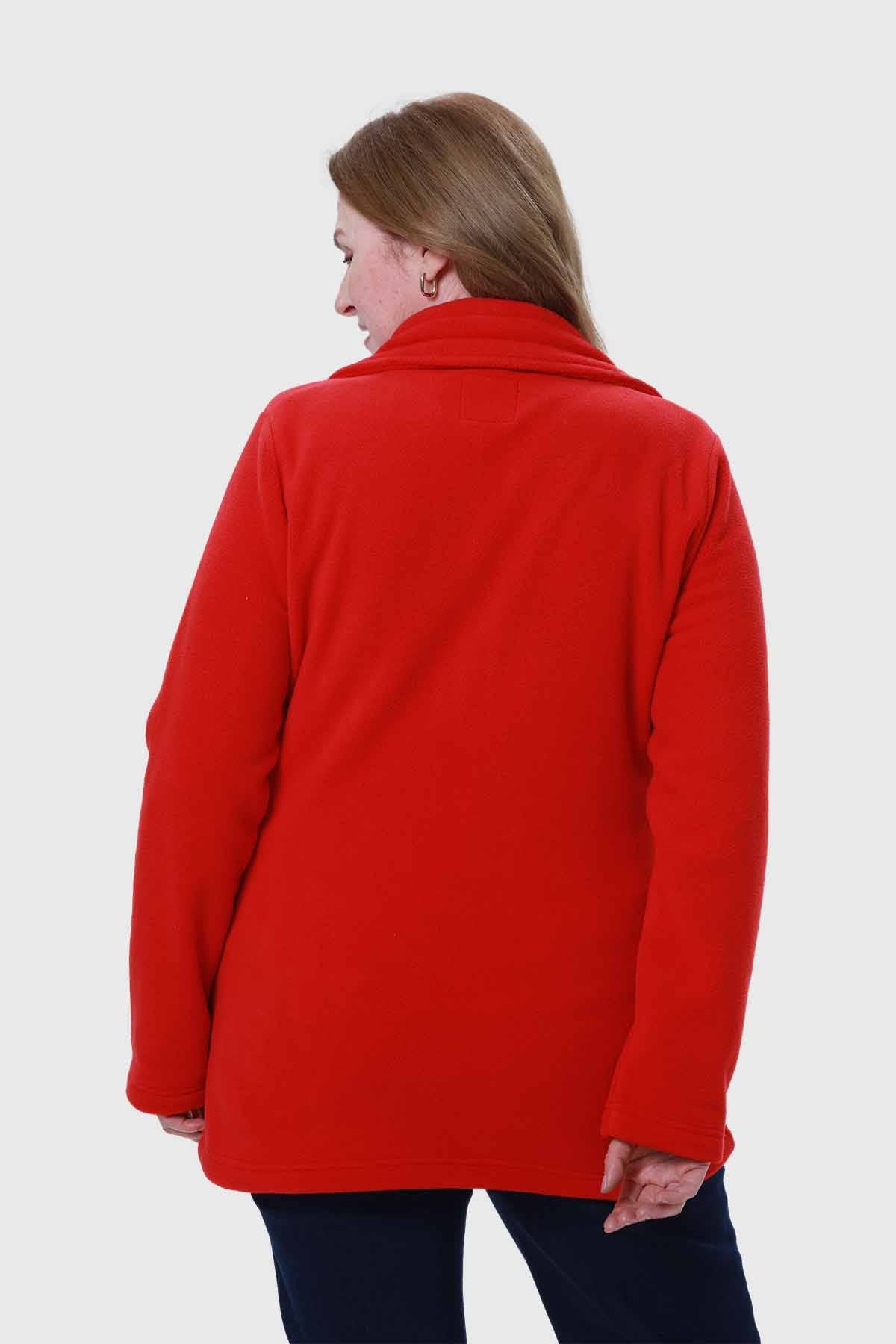 Polar Mujer Básico Rojo