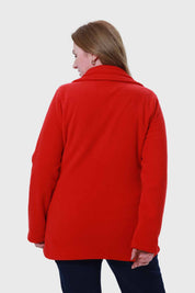 Polar Mujer Básico Rojo