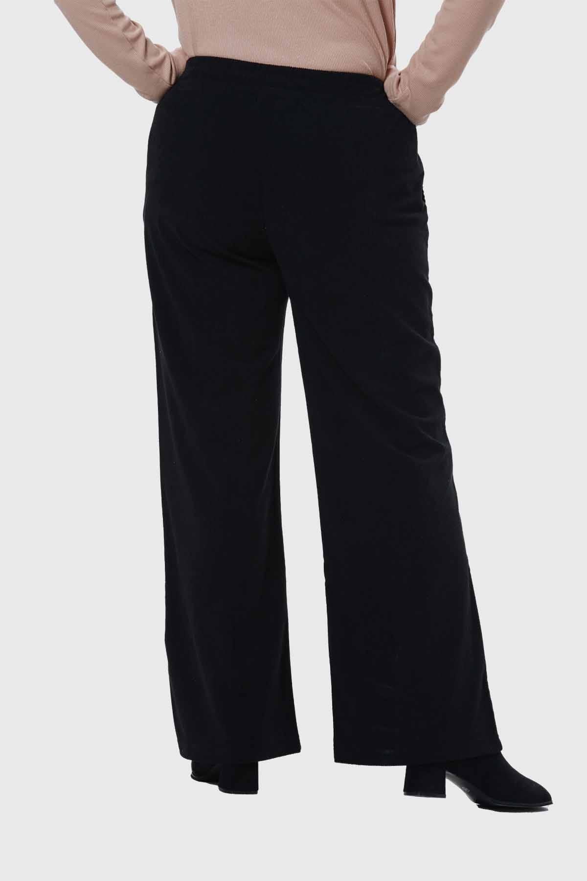 Pantalón Mujer Recto Negro