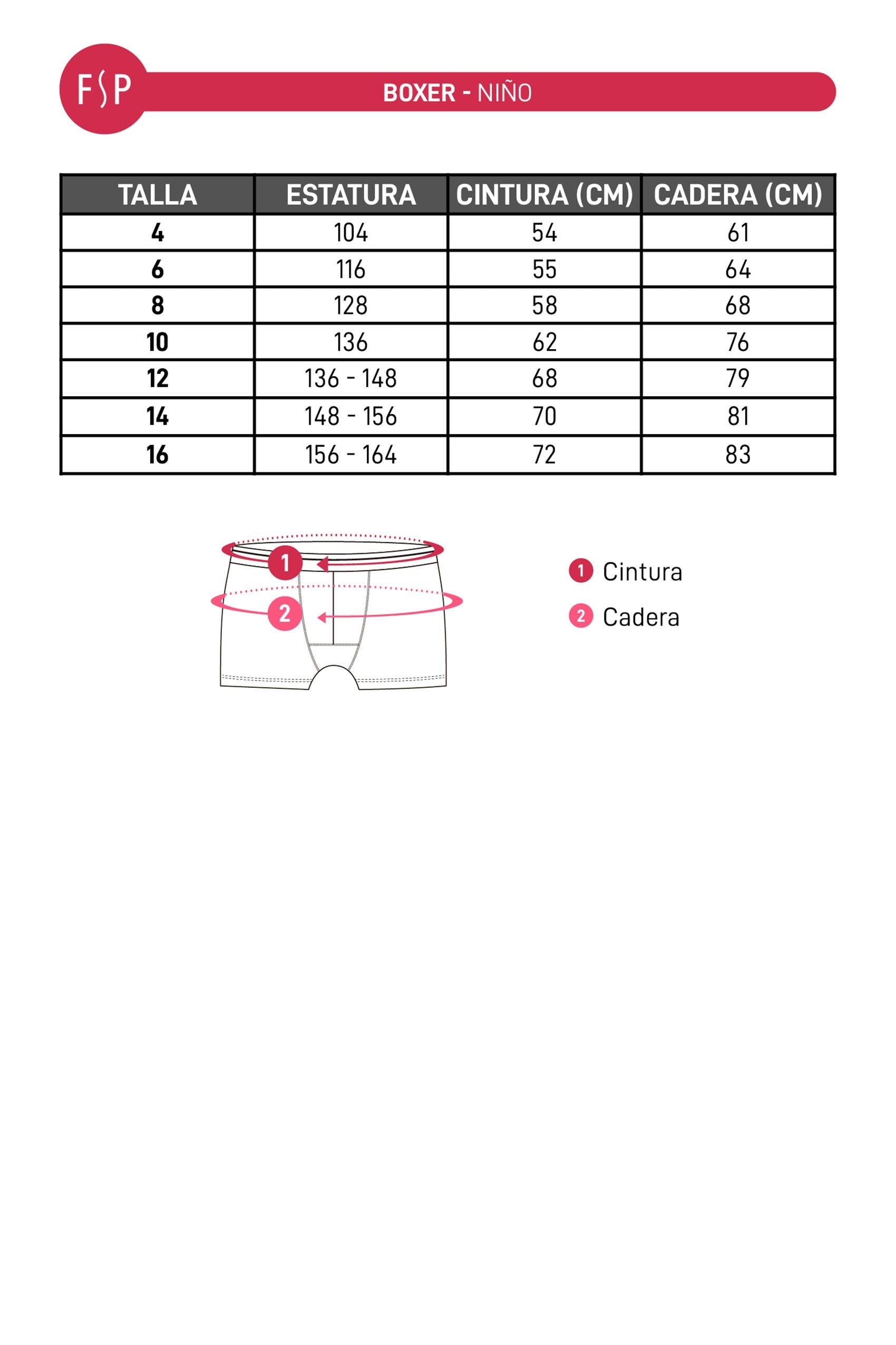 Boxer Niño Bipack Gris