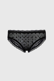 Calzón Mujer Pantaleta Encaje Negro