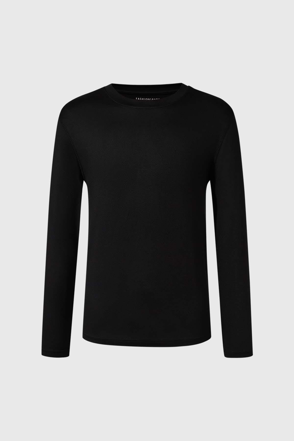 Camiseta Hombre Primera Capa Superior Negro