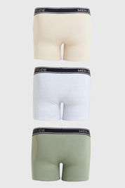Boxer Tripack Gris