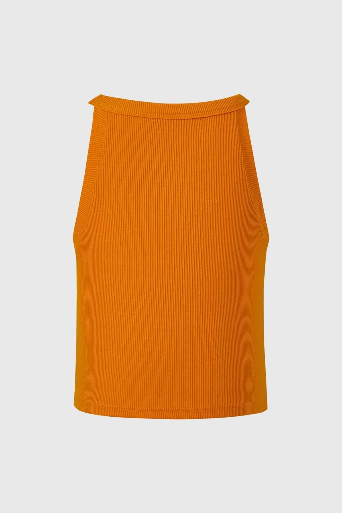 Polera Niña Rib Naranjo