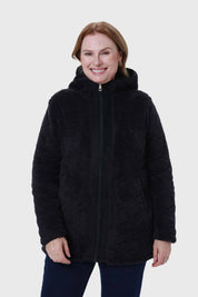 Polar Mujer Peludo Negro