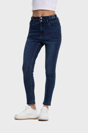 Jeans Mujer Skinny Ajuste Azul