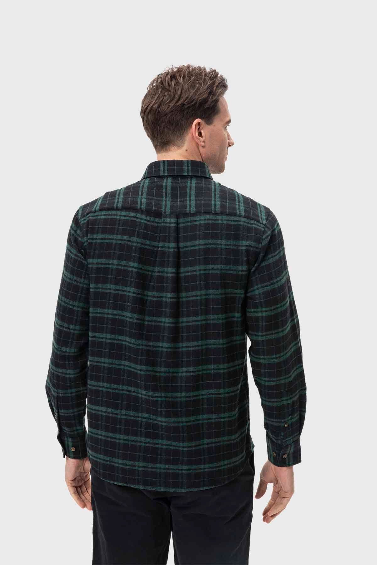 Camisa Hombre Básica Verde
